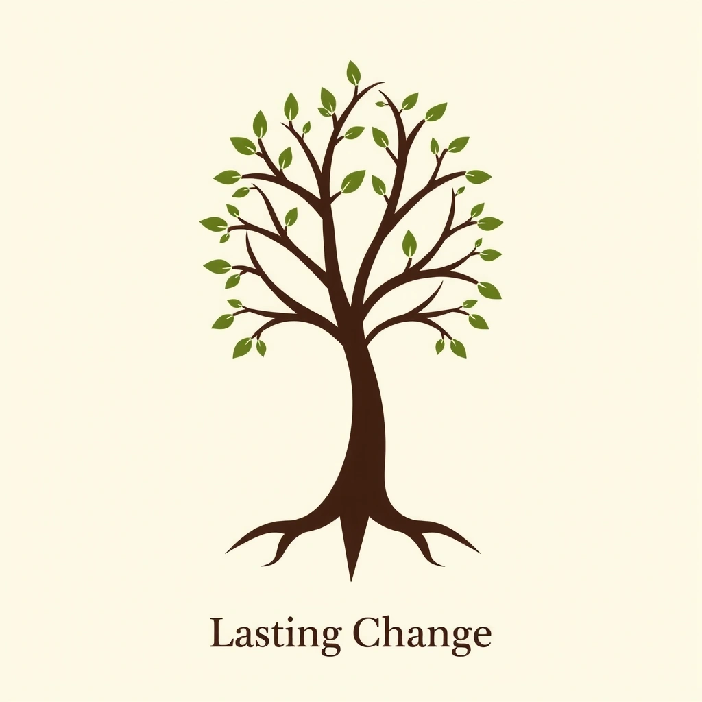 Ikona drzewa symbolizująca trwałość