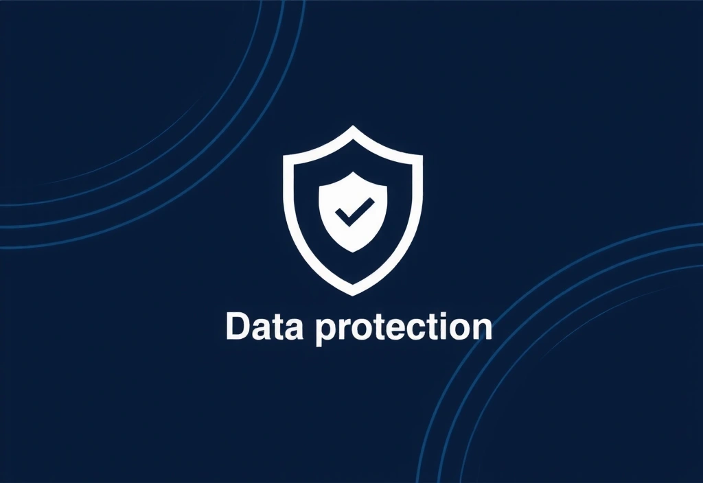 Ilustracja przedstawiająca tarczę ochronną symbolizującą ograniczenie odpowiedzialności i bezpieczeństwo danych.